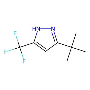 5-tert-Butyl-3-(trifluoromethyl)-1H-pyrazole structure