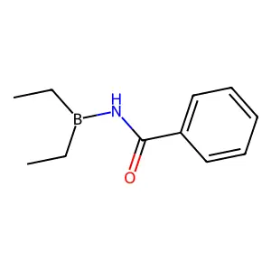 N-(Diethylboryl)benzamide structure