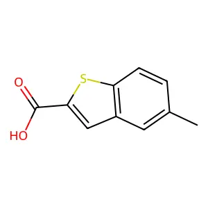 5-Methyl-1-benzothiophene-2-carboxylic acid structure