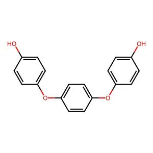 4-[4-(4-Hydroxyphenoxy)phenoxy]phenol structure