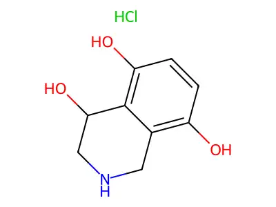 1,2,3,4-Tetrahydro-isoquinoline-4,5,8-triol structure