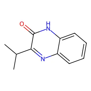 2(1H)-Quinoxalinone, 3-(1-methylethyl)- structure