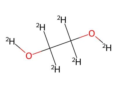 (1,1,2,2-2H4)Ethane-1,2-(2H2)diol structure