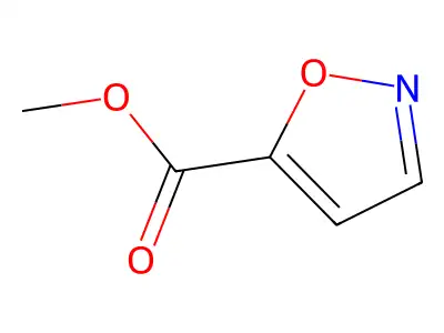 Methyl isoxazole-5-carboxylate structure