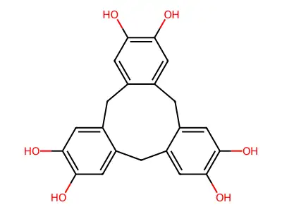 Hexaphenol structure