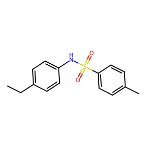 N-(4-ethylphenyl)-4-methylbenzenesulfonamide structure