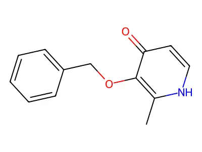 3-(Benzyloxy)-2-methylpyridin-4(1H)-one structure