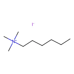 己基三甲基碘化铵 structure