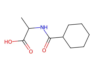 2-(Cyclohexylformamido)propanoic acid structure