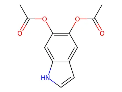 5,6-Diacetoxyindole structure