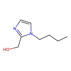 1-Butyl-2-hydroxymethylimidazole structure