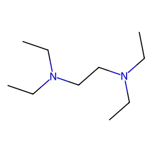 1,2-Ethanediamine, N1,N1,N2,N2-tetraethyl- structure