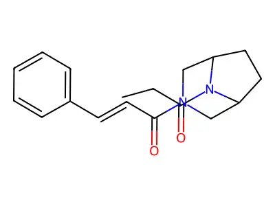 3-Phenyl-1-(8-propanoyl-3,8-diazabicyclo[3.2.1]octan-3-yl)prop-2-en-1-one structure