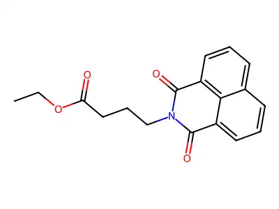 ethyl 4-(1,3-dioxo-1H-benzo[de]isoquinolin-2(3H)-yl)butanoate structure