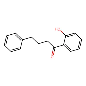 Butyrophenone, 2'-hydroxy-3-phenyl- structure