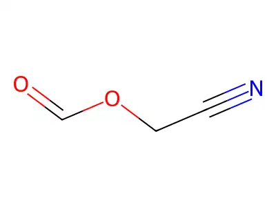 (Formyloxy)acetonitrile structure