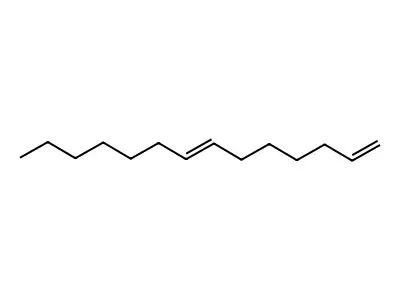 1,7-Tetradecadiene structure