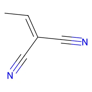Propanedinitrile, ethylidene- structure