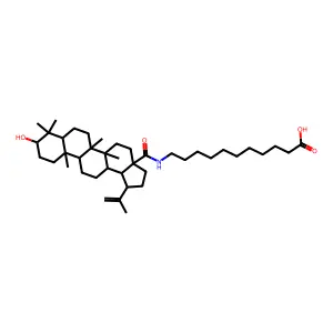 N-(3alpha-Hydroxylup-20(29)-en-28-oyl)-11-aminoundecanoic acid structure