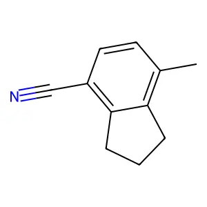 7-甲基-4-茚满甲腈 structure