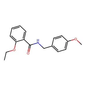 2-ethoxy-N-(4-methoxybenzyl)benzamide structure