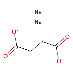 琥珀酸二钠 structure