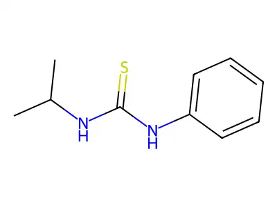 Thiourea, N-(1-methylethyl)-N'-phenyl- structure