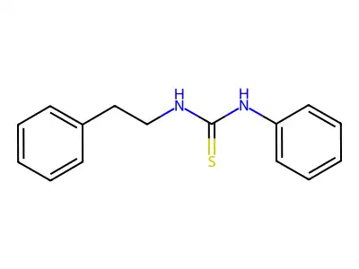 N-(2-Phenylethyl)-N'-phenylthiourea structure