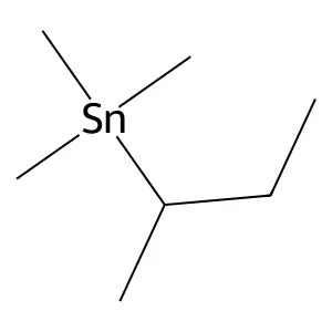 Tin, sec-butyl-trimethyl- structure