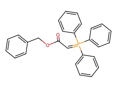Benzyl 2-(triphenyl-lambda5-phosphanylidene)acetate structure