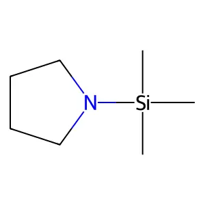 1-(Trimethylsilyl)pyrrolidine structure