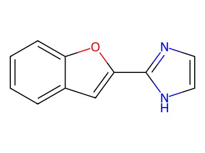 2-(1-benzofuran-2-yl)-1H-imidazole structure