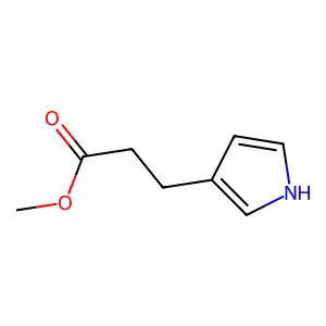 Methyl 3-(1H-pyrrol-3-yl)propanoate structure