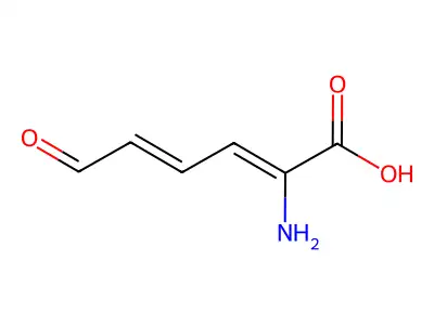 2-氨基粘康酸半醛 structure