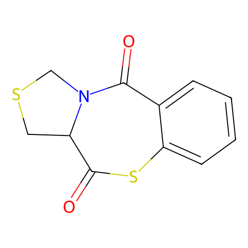 1,10a-Dihydro-2,9-dithia-3a-aza-benzo[f]azulene-4,10-dione structure