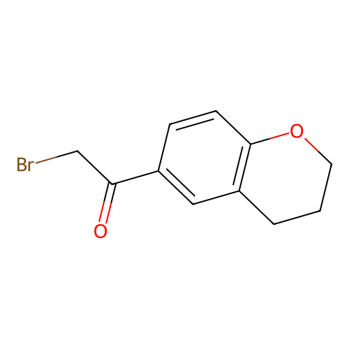 6-(Bromoacetyl)chroman structure
