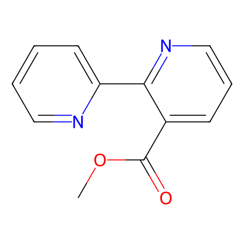 Methyl [2,2'-bipyridine]-3-carboxylate structure