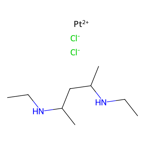Platinum(2+) chloride--N~2~,N~4~-diethylpentane-2,4-diamine (1/2/1) structure