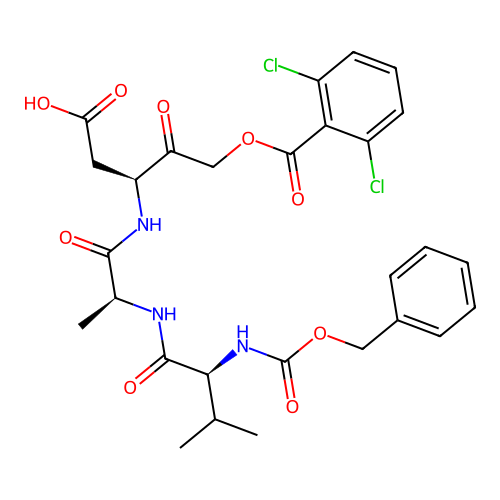 Z-VAD-CH2DCB structure