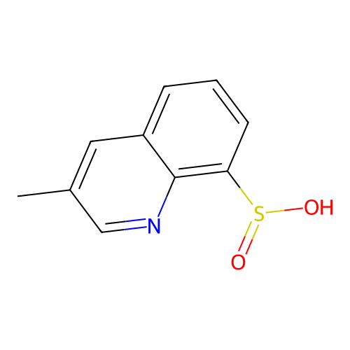 3-methylquinoline-8-sulfinic Acid structure