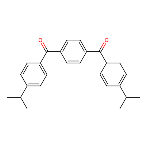 [4-(4-Propan-2-ylbenzoyl)phenyl]-(4-propan-2-ylphenyl)methanone structure