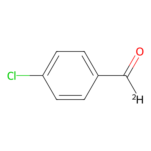 4-Chlorobenzaldehyde-formyl-d structure