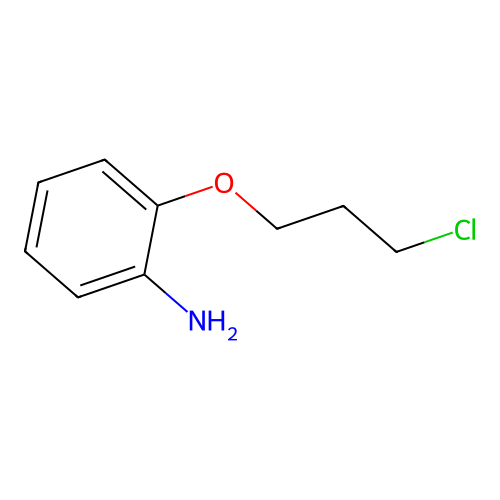 2-(3-Chloropropoxy)aniline structure