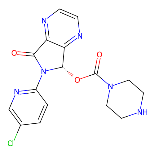 (S)-Desmethylzopiclone structure