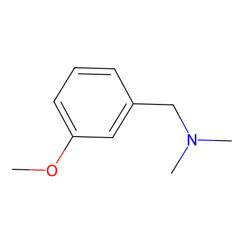 3-甲氧基-N,N-二甲基苄胺 structure