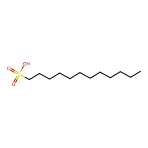 1-十二烷磺酸 structure