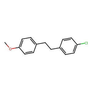 1-Chloro-4-[2-(4-methoxyphenyl)ethyl]benzene structure
