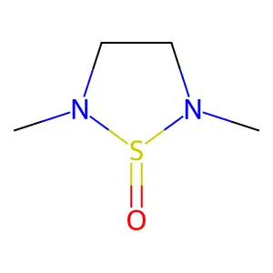 2,5-二甲基-1,2,5-噻二唑烷1-氧化物 structure