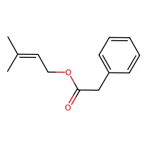 苯乙酸3-甲基-2-丁烯酯 structure