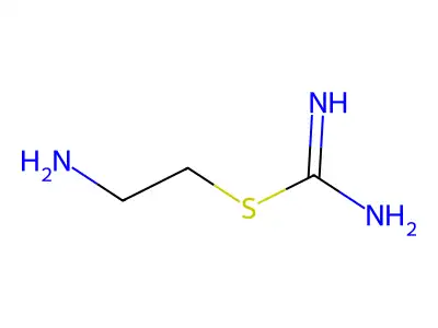(2-氨基乙基)异硫脲 structure